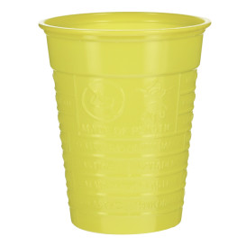 Plastic Cup PS Yellow 200ml Ø7cm (1.500 Units)