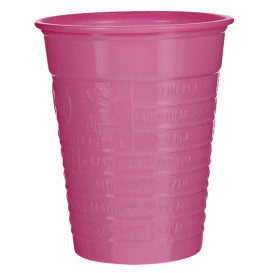 Plastic Cup PS Fuchsia 200ml Ø7cm (1.500 Units)