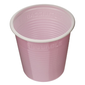 Reusable Economy Shot PS Bicolour Pink 230ml (420 Units)