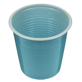 Reusable Economy Shot PS Bicolour Turquoise 160ml (450 Units)