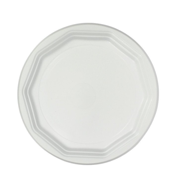 Reusable Plate PP "Deka" Flat White 220mm (297 Units)