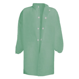 Disposable Lab Coat TST PP Velcro Green XL (1 Unit)