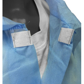 Disposable Lab Coat TST PP Velcro Blue XL (1 Unit) 