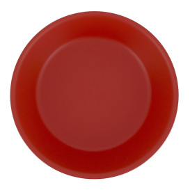 Reusable Plate Durable PP Mineral Red Ø18cm (54 Units)