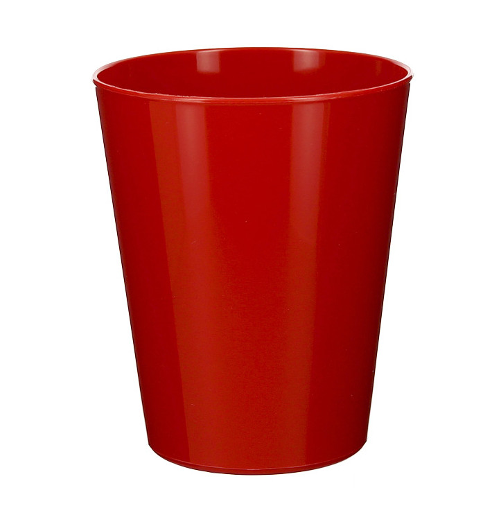 Reusable Cup Durable PP Mineral Red 330ml (72 Units)