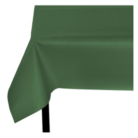 Pre-Cut Paper Tablecloth Green 40g 1,2x1,2m (300 Units)  