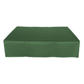 Pre-Cut Paper Tablecloth Green 40g 1,2x1,2m (300 Units)  