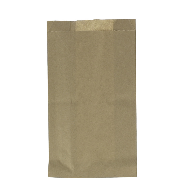 Paper Burger Bag Grease-Proof Burger Design Kraft 14+7x24cm (1000 Units)