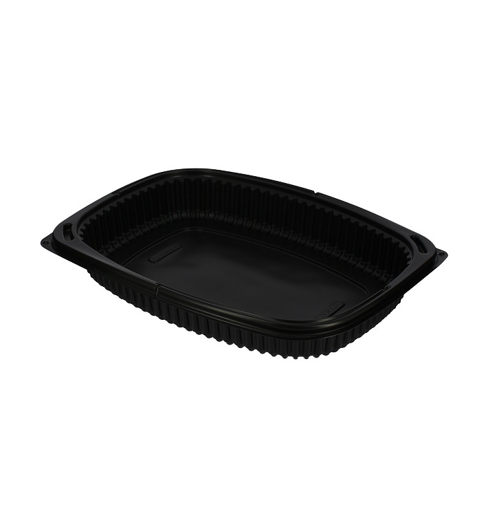 Plastic Container PP Rectangular Shape 1050ml 25,5x18,9x4,5cm (40 Units) 