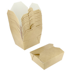 American Box Small Kraft 10,7x8,65x4,5cm 400ml (50 Units)