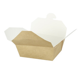 American Box Small Kraft 10,7x8,65x4,5cm 400ml (50 Units)