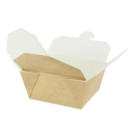 American Box Medium Kraft 10,7x8,65x6cm 500ml (45 Units)