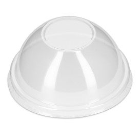 Plastic Dome Lid PP Closed Transp. Ø7,9cm (1.000 Units)