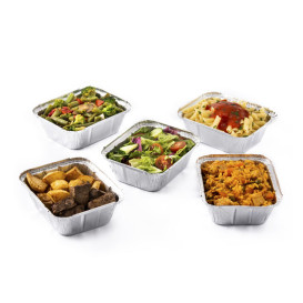 Foil Pan "3 Cannelloni" 360ml 15,6x11,6x3,5cm (1500 Units)