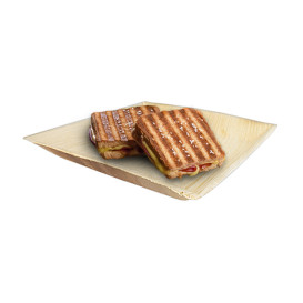 Palm Leaf Plate Square Shape 27x27cm (6 Units) 