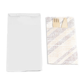 Paper Cutlery Envelopes White 9x24cm (1000 Units)