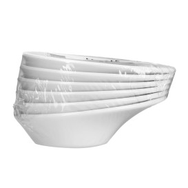 Tasting Plastic Bowl Durable SAN "Sodo" White 40ml (108 Units) 