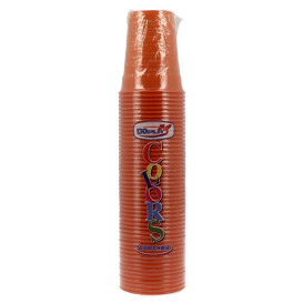 Plastic Cup PS Orange 200ml Ø7cm (1.500 Units)