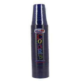 Plastic Cup PS Dark Blue 200ml Ø7cm (50 Units) 