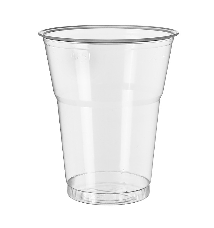 Reusable PS Cup "Diamant" Crystal 300ml Ø8cm (400 Units)