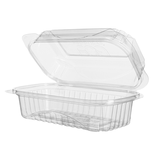 Clamshell Deli Container PLA 23,0x15,0x7,5cm (80 Units)