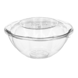 Salad Bowl with Lid PLA 710ml (50 Units) 