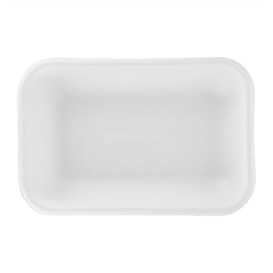 Sugarcane Tray Ecologic White 470ml 18,0x12,0x4,0cm (400 Units)