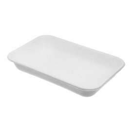 Sugarcane Tray Ecologic White 710ml 21,5x14,0x4,0 cm (400 Units)