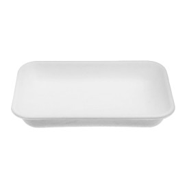 Sugarcane Tray Ecologic White 710ml 21,5x14,0x4,0 cm (400 Units)