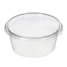 Lid for Tub Deli Container PLA Clear Compostable 145ml (2000 Units)