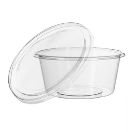 Lid for Tub Deli Container PLA Clear Compostable 145ml (2000 Units)