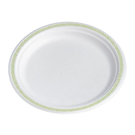 Paper Plate Wood Pulp Chinet Flavour 24 cm (100 Units) 