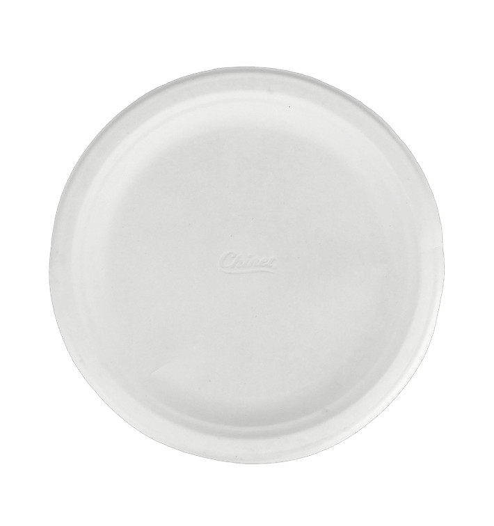 Paper Plate Wood Pulp Chinet White 22 cm (125 Units)  