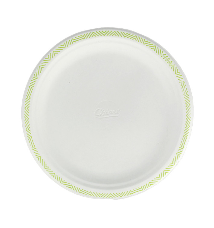 Paper Plate Wood Pulp Chinet Flavour 24 cm (100 Units) 