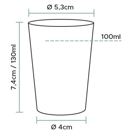 Plastic Shot PS Injection Moulding Clear 230ml (40 Units)