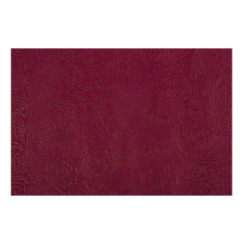 Non-Woven PLUS Tablecloth Roll Burgundy 1,2x50m P40cm (6 Units) 