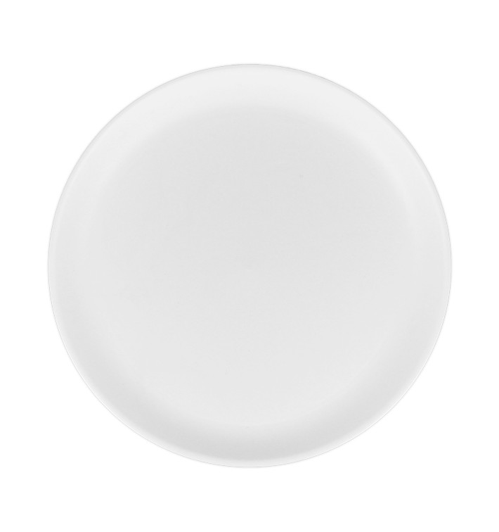 Reusable Plate Durable PP Mineral White Ø23,5cm (6 Units)