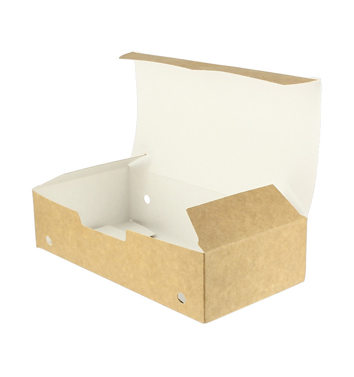 Paper Take-Out Box Large size Kraft 2,00x1,00x0,50,m (25 Units)