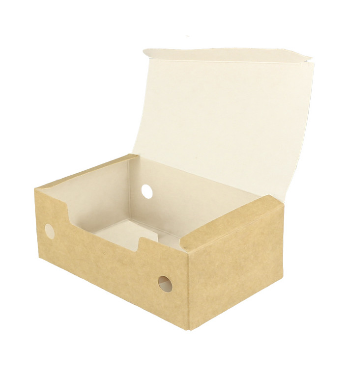 Paper Take-Out Box Small size Kraft 1,15x0,72x0,43,m (750 Units)