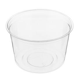 Tub Deli Container PLA Clear Compostable 470ml (50 Units) 