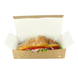 Paper Take-Out Box Large size Kraft 2,00x1,00x0,50,m (25 Units)