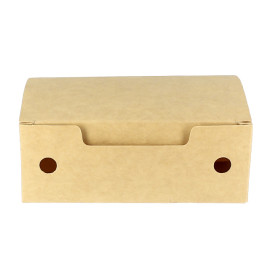 Paper Take-Out Box Small size Kraft 1,15x0,72x0,43,m (750 Units)