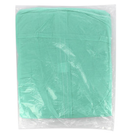 Disposable Lab Coat TST PP Velcro Green XL 35gr (1 Unit)