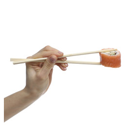 Bamboo Chopsticks Wrapped 23cm (100 Units)  