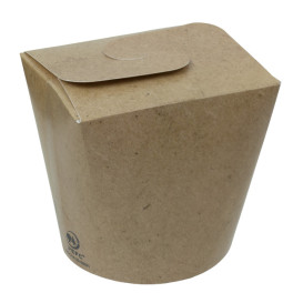 Paper Take-out Container Kraft 800ml (500 Units)