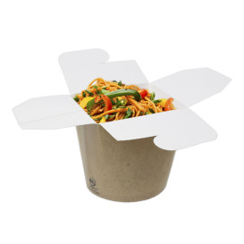 Paper Take-out Container Kraft 800ml (500 Units)