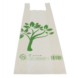 Bread T-shirt Bag Home Compost “Be Eco!” 30x60cm (2.000 Units) 