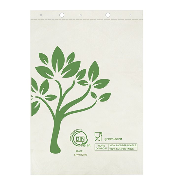 Market Bag Block Home Compost “Be Eco!” 23x33cm (100 Units)