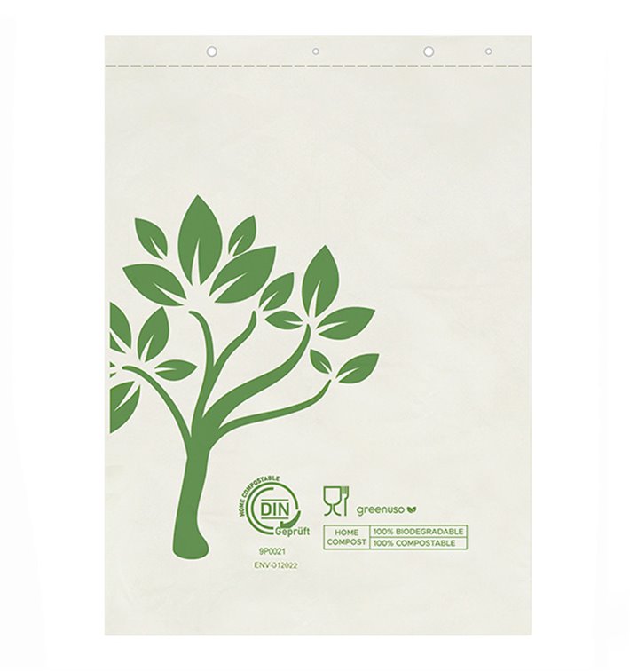 Market Bag Block Home Compost “Be Eco!” 30x40cm (100 Units)