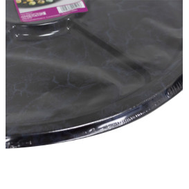 Plastic Tray Marble 6C 46 cm (50 Uds)